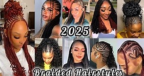 Beautiful box braids