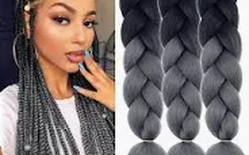 Large Knotless Braids
